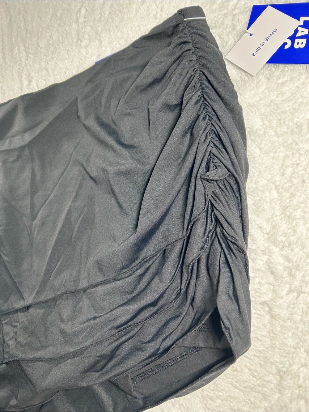 NWT Sz L Black Game Day Layered Athletic Skort Skirt - JoyLab, Athleisure Active - Picture 7 of 12